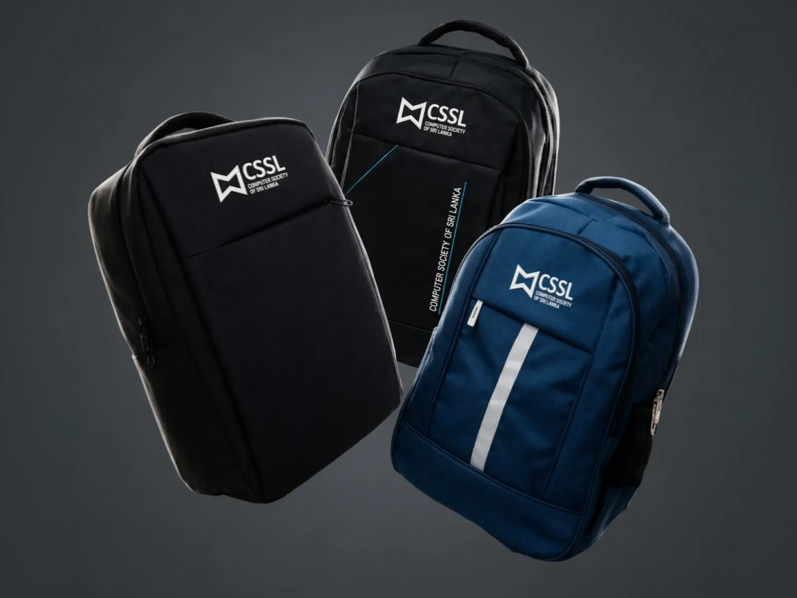 Premium custom backpack for GlobalTech Solutions